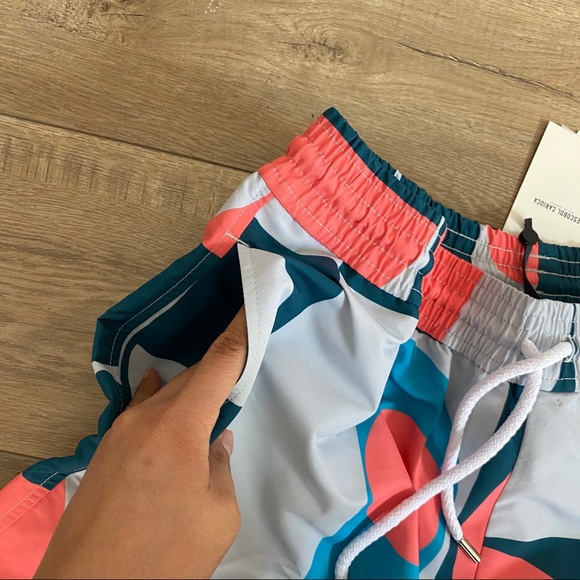 Frescobol Carioca Sport Swim Shorts Coptic Print - Picture 7 of 9